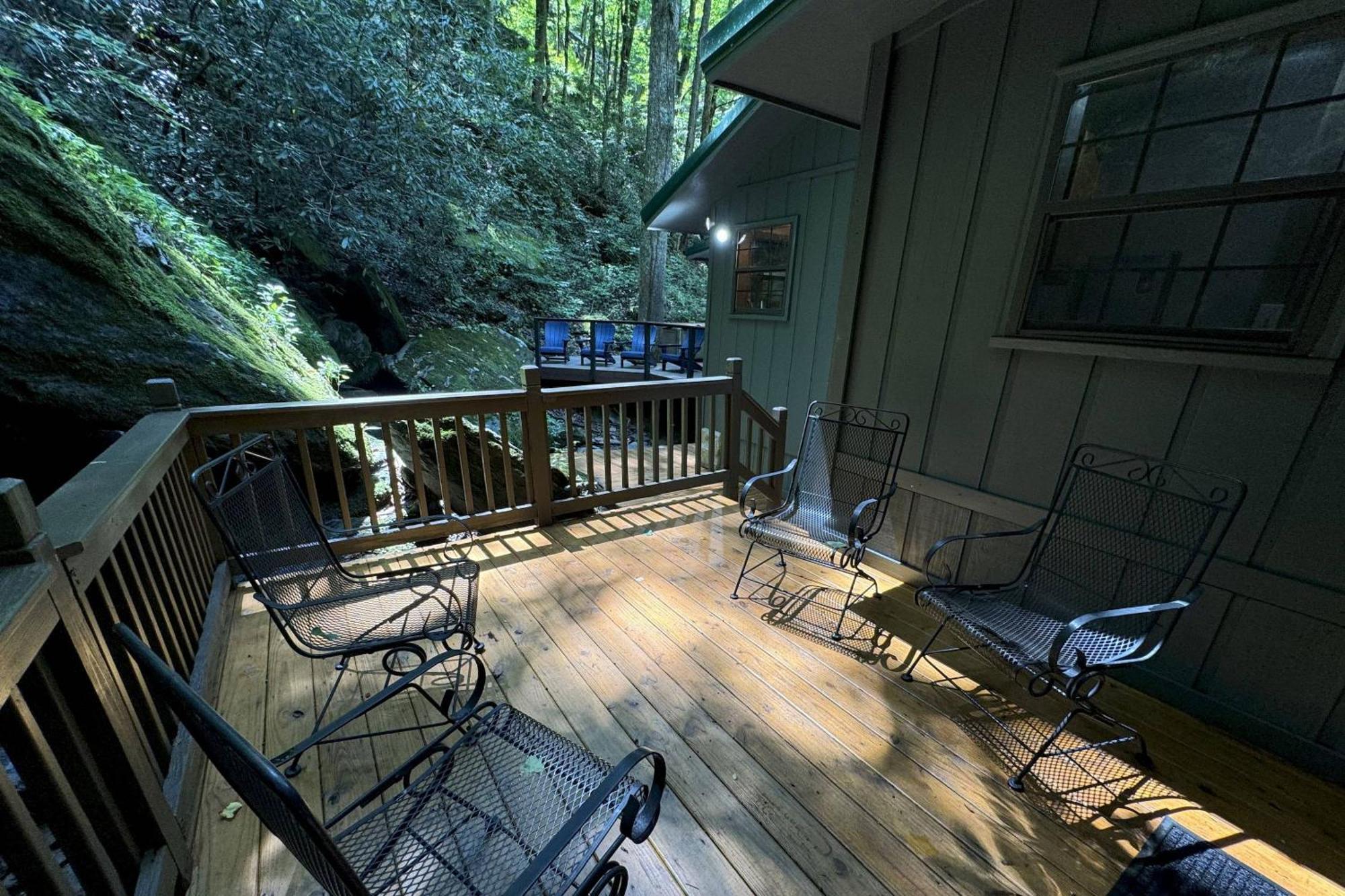 Waterfall Cabin McCookville Exterior foto