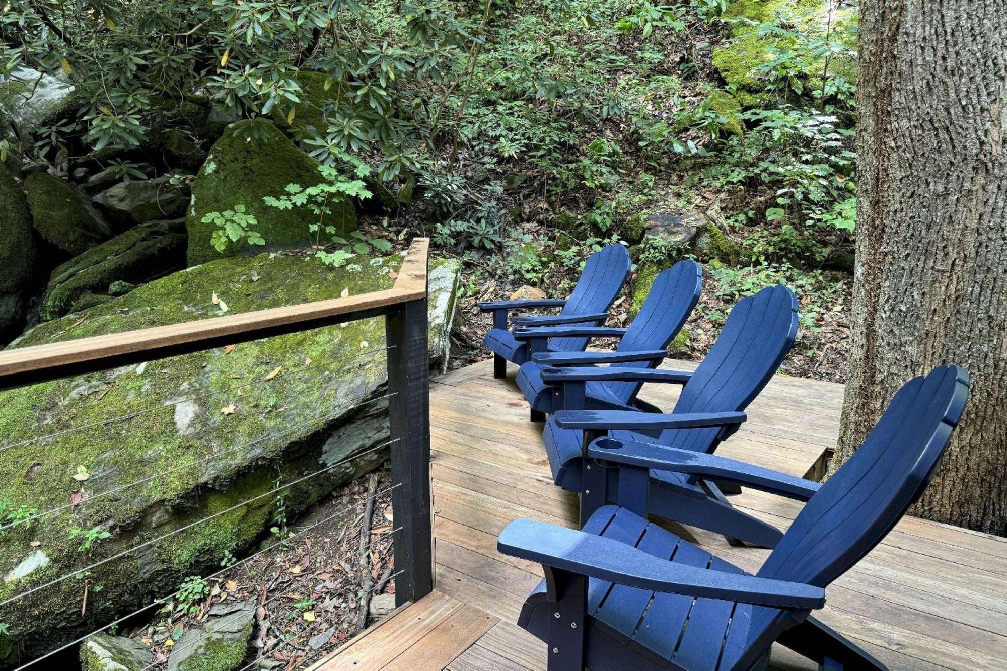 Waterfall Cabin McCookville Exterior foto