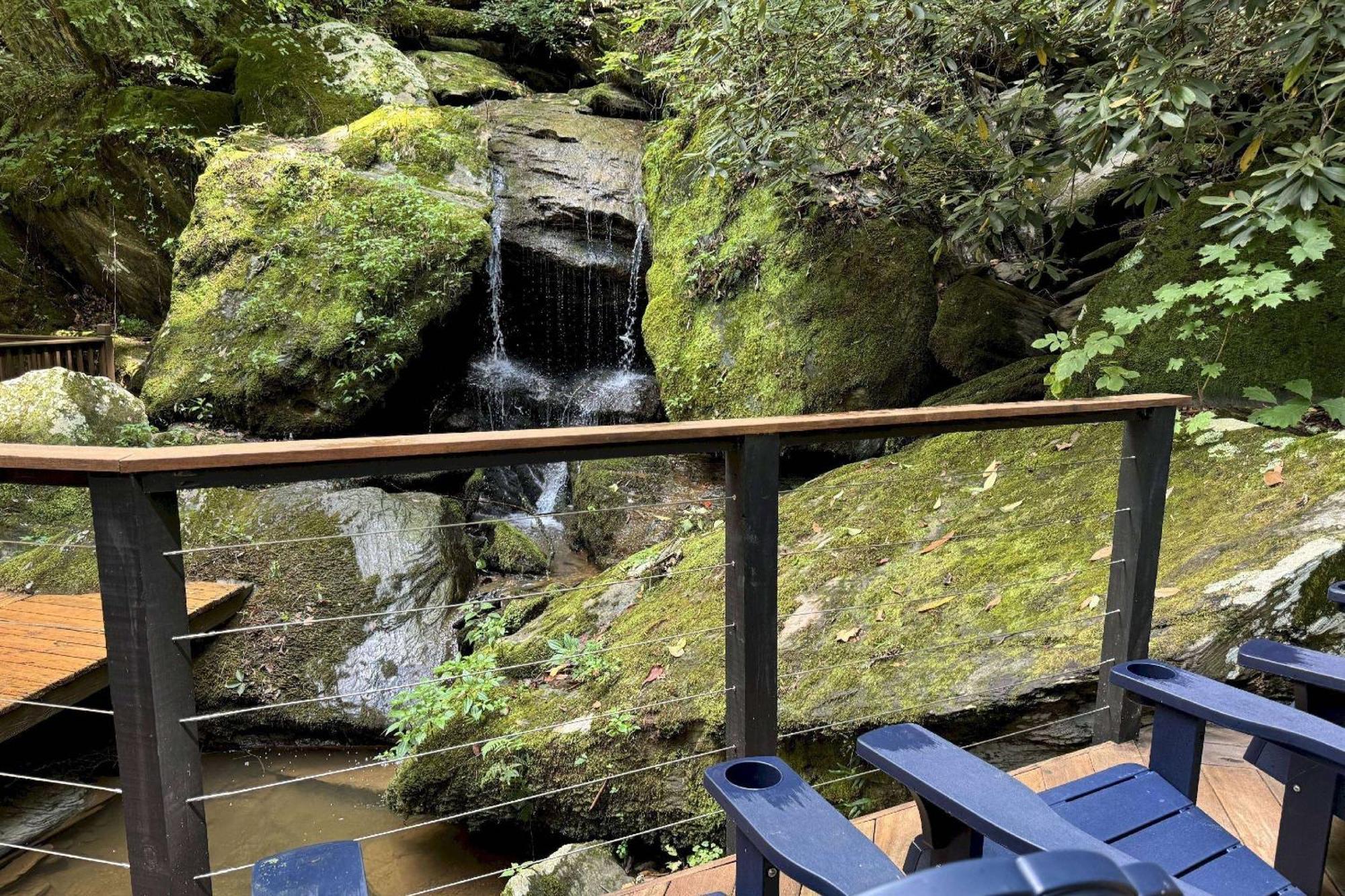 Waterfall Cabin McCookville Exterior foto
