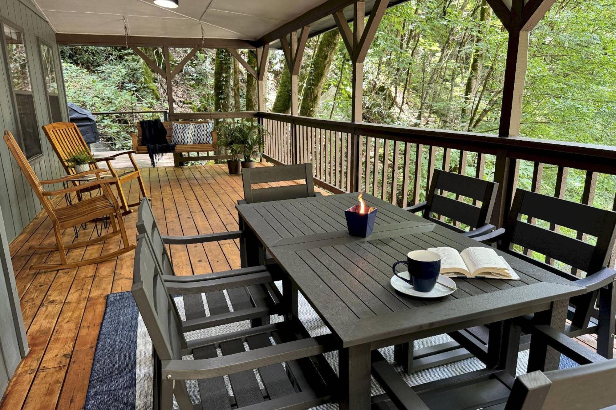 Waterfall Cabin McCookville Exterior foto